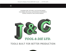 Tablet Screenshot of jctool.com